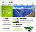 Solar Power Website Template
